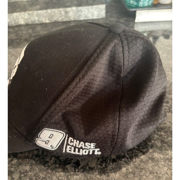 Napa Racing Black Adjustable Hat With Mesh Back Chase Elliott #9 - Picture 7 of 11